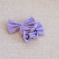 Spooky Purple Bow Tie