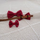 Holly Berries Bow Tie