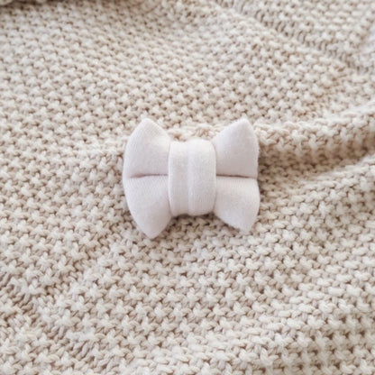 Cream Love Letter Bow Tie