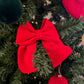 Red Christmas bow