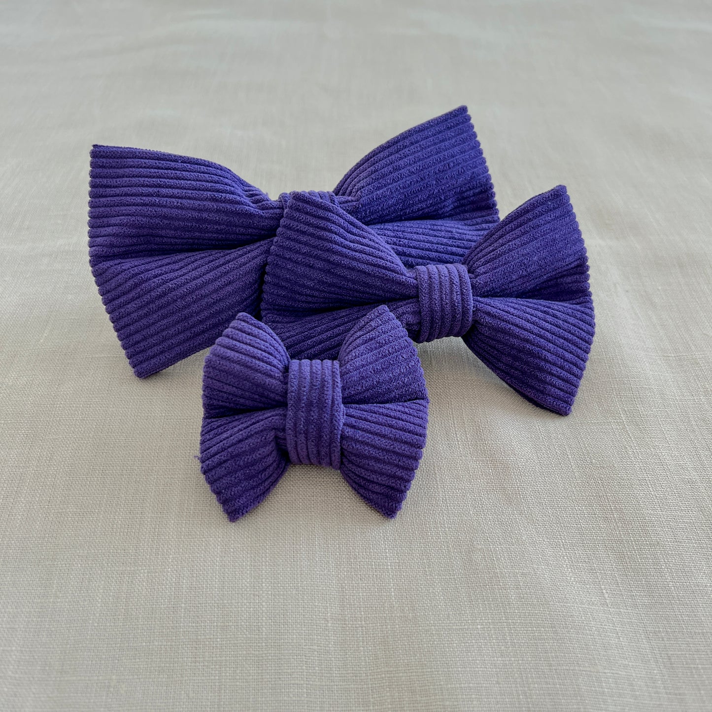 Purple Texas Thistle Bow Tie