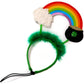 Rainbow Pot of Gold Dog Headband