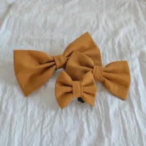 Cinnamon Dulce Latte Dog Bow Tie