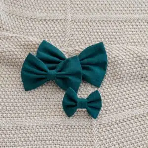 Green Dog Bow Tie