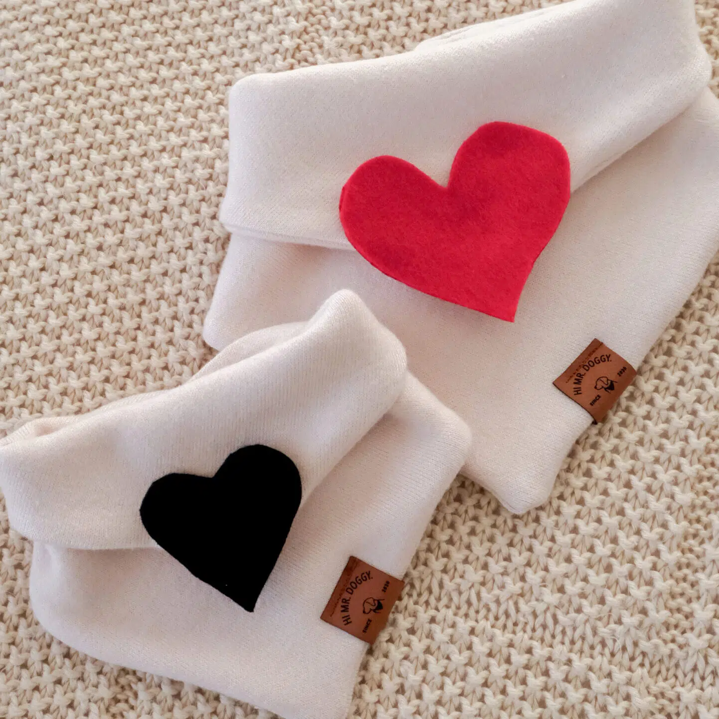 Dog Bandana Cream Love Letter - photo 6
