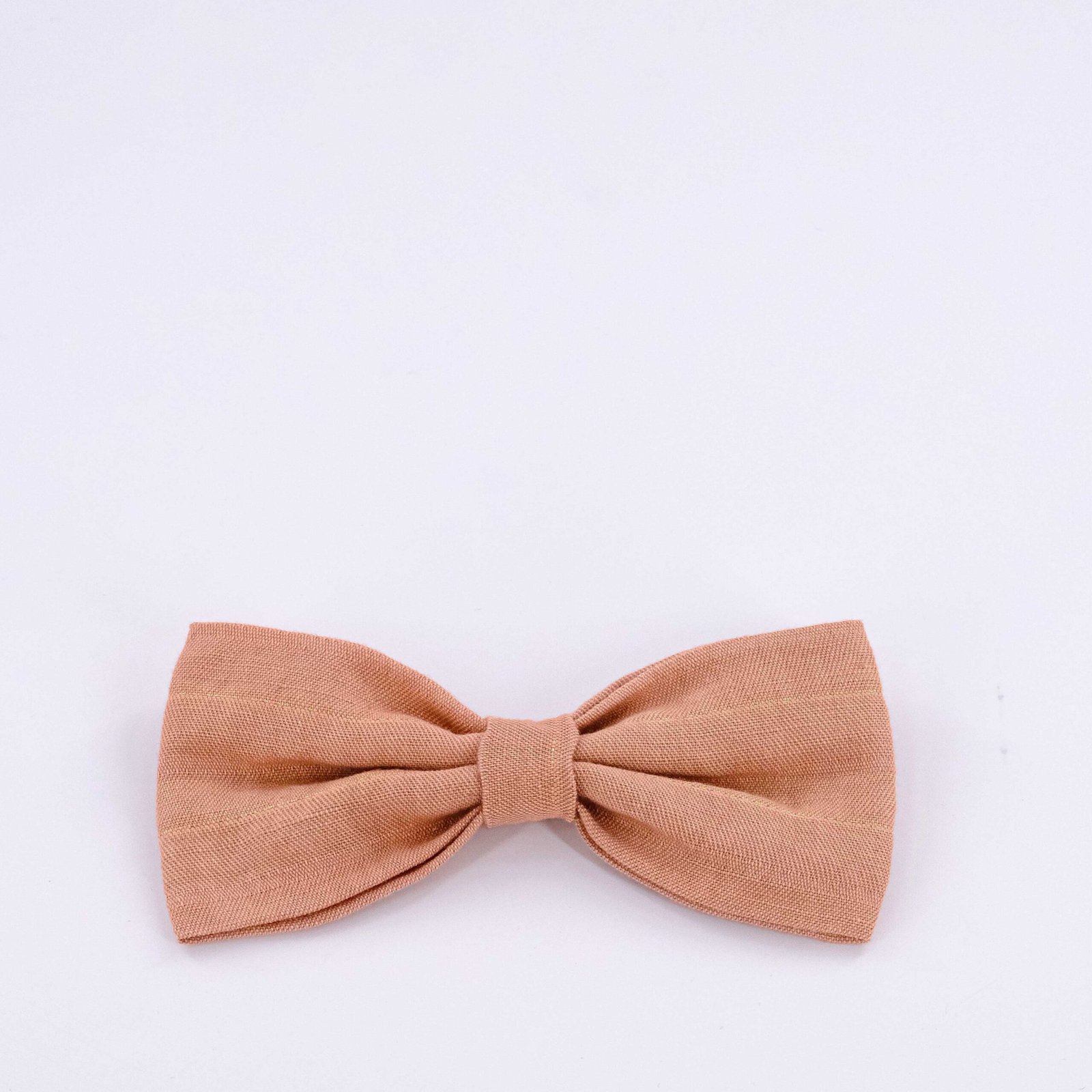 Bow Tie Linen Camel - Image 4