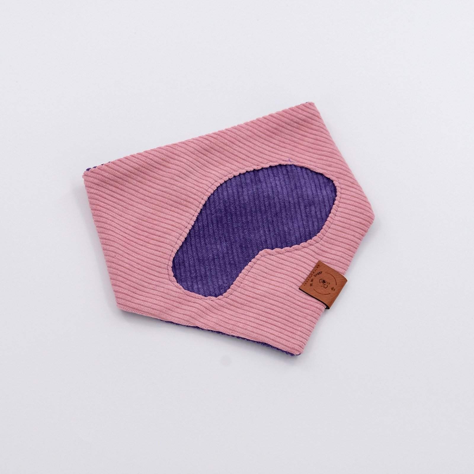 Bandana Soft Corduroy – Purple & Pink - Image 2