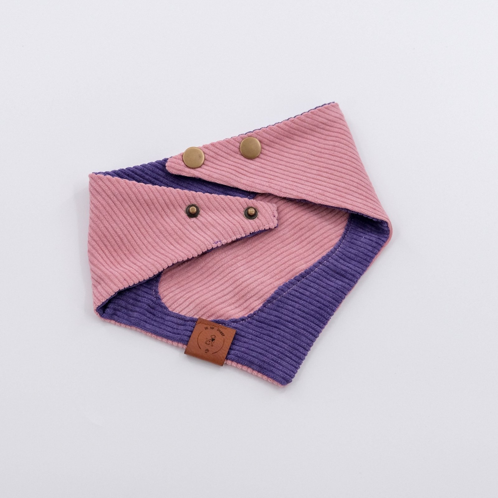 Bandana Soft Corduroy – Purple & Pink - Image 5