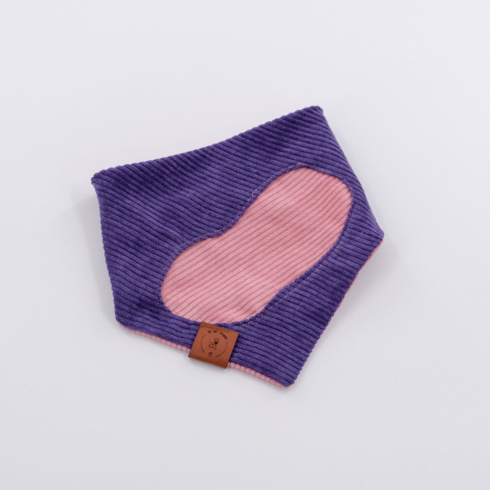 Bandana Soft Corduroy – Purple & Pink - Image 6