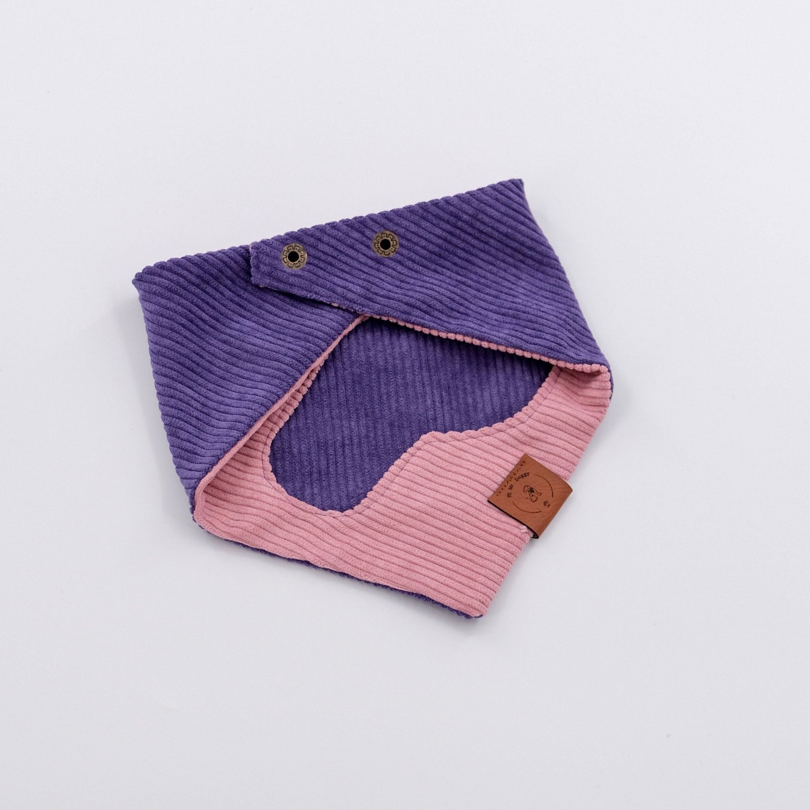 Bandana Soft Corduroy – Purple & Pink - Image 7