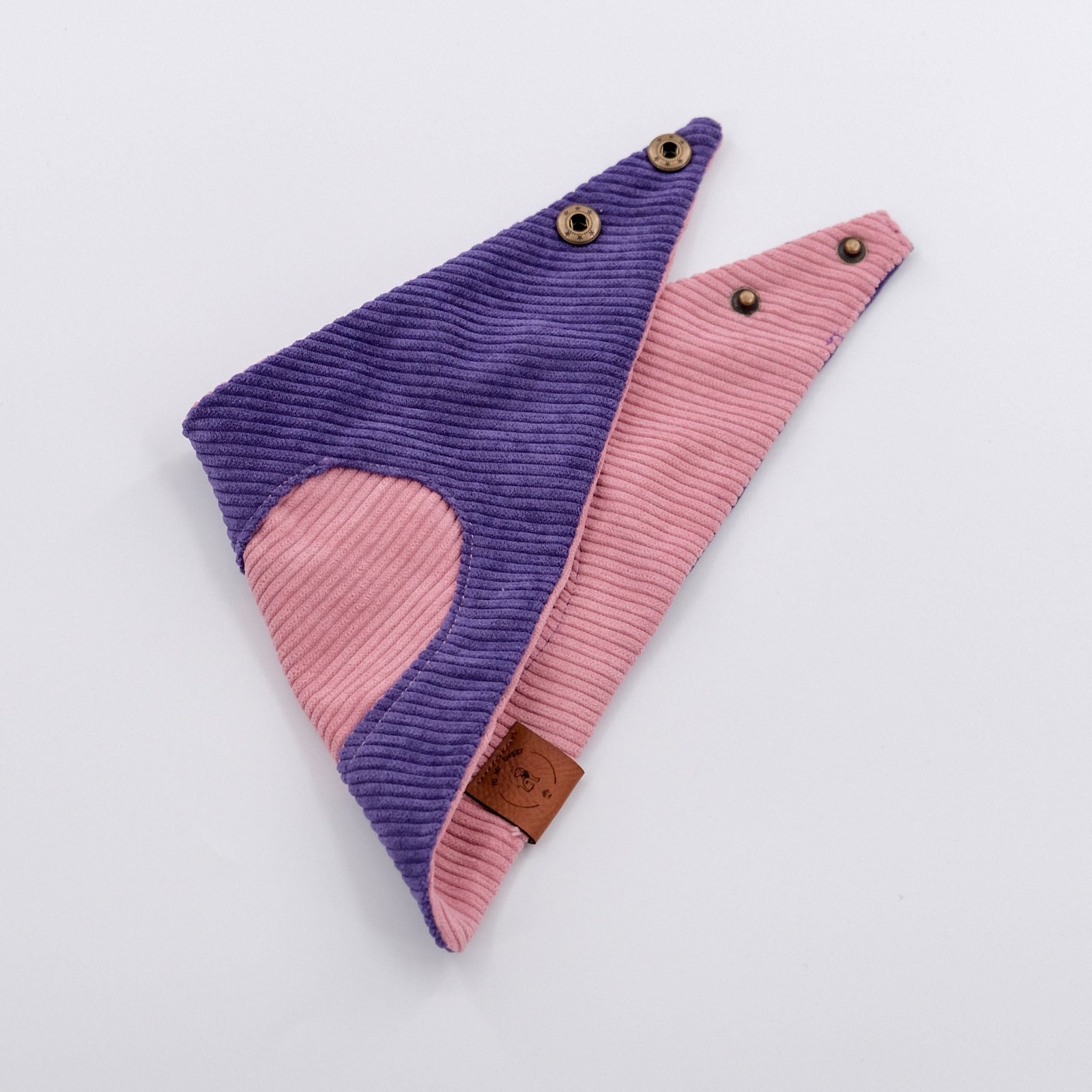 Bandana Soft Corduroy – Purple & Pink - Image 8