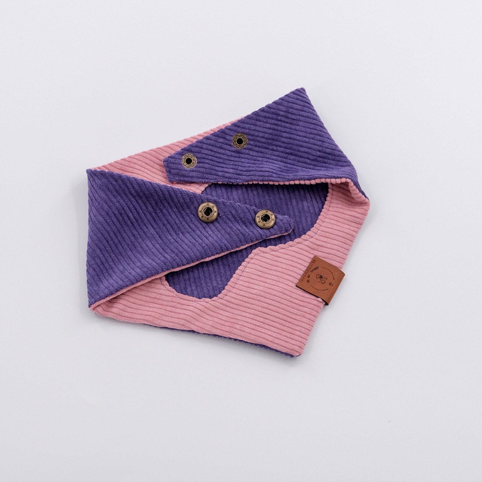 Bandana Soft Corduroy – Purple & Pink - Image 9