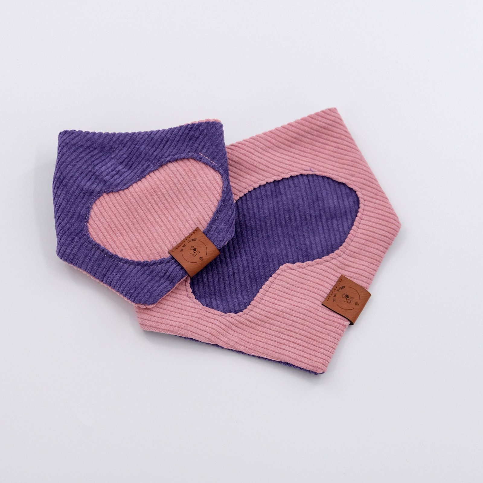 Bandana Soft Corduroy – Purple & Pink