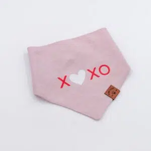 Pink Dog Bandana XOXO Valentines