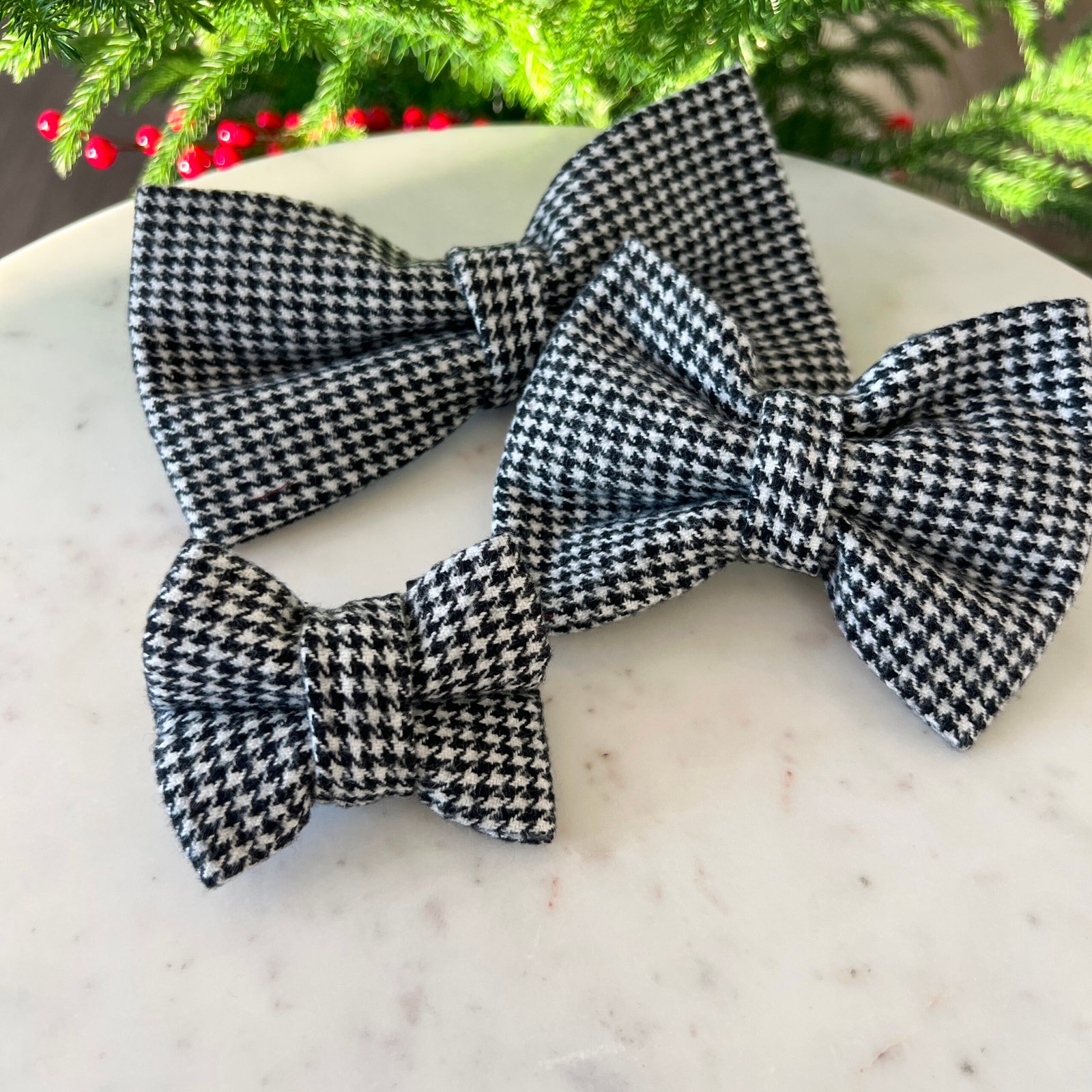 Bow Tie Cotton Winter Frost