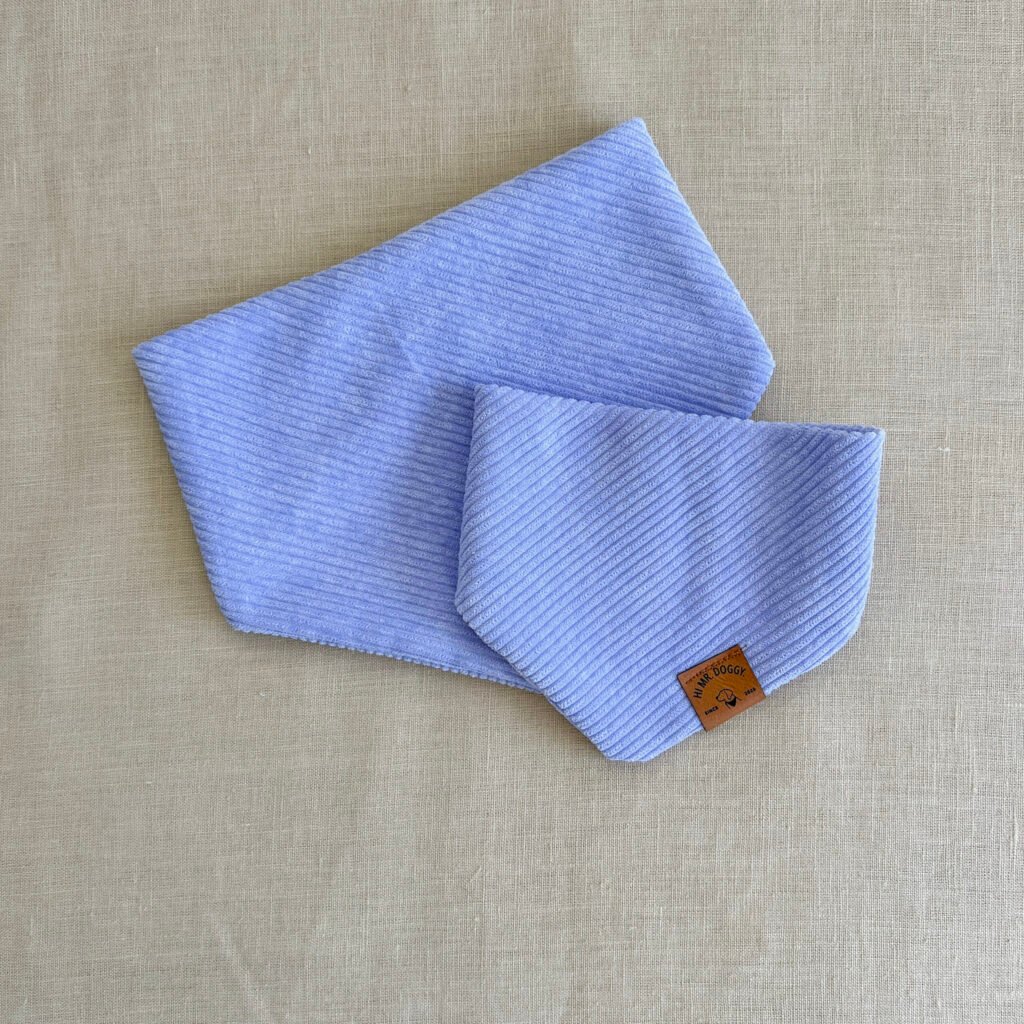 Dog Bandana Lavender Corduroy