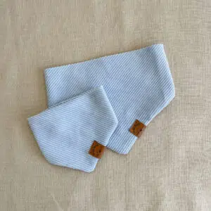 Dog Bandana | Blue Hydrangea Corduroy