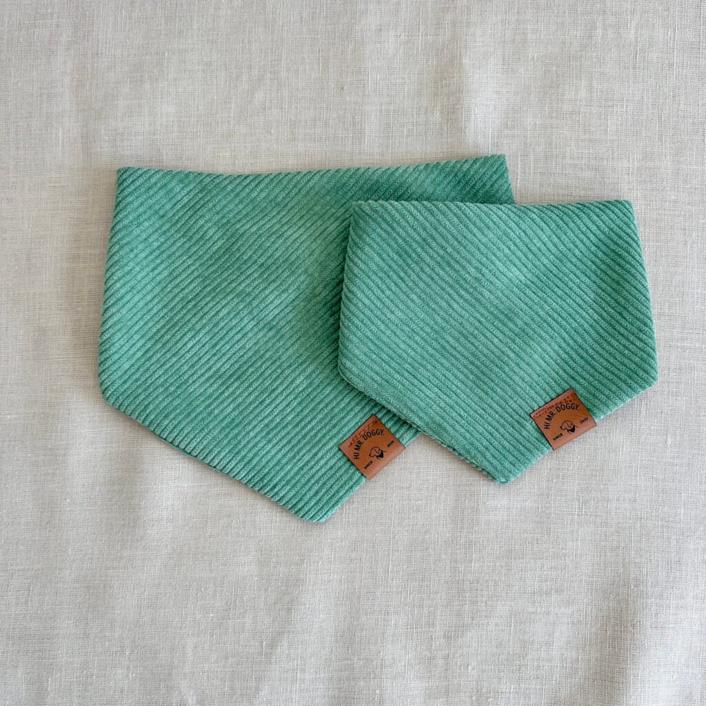Dog Bandana Texas Sage Corduroy