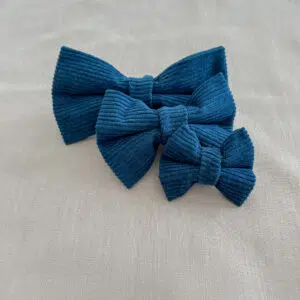 Dog Bow Tie Emerald Rose