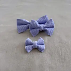 Lavender Dog Bow Tie