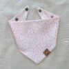 Festive Pink Multicolor Dots Dog Bandana