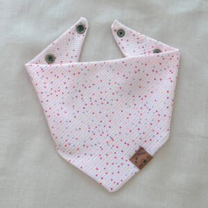 festive-pink-multicolor-dots-dog-bandana