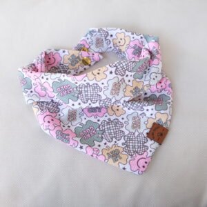 Pink "Lucky & Stay Gold" Bandana