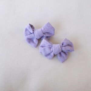 Hair Purple Bow
